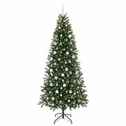 Vidaxl kunstkerstboom groen 210 cm pe en pvc - afbeelding 3