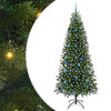 Vidaxl kunstkerstboom met 300 led met standaard groen 210 cm pe en pvc