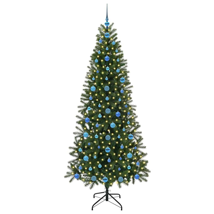 Vidaxl kunstkerstboom groen 210 cm pe en pvc