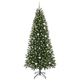 Vidaxl kunstkerstboom groen 240 cm pe en pvc - afbeelding 3