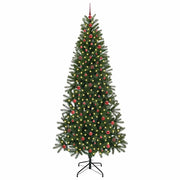 Vidaxl kunstkerstboom groen 240 cm pe en pvc - afbeelding 3