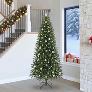 Vidaxl kunstkerstboom groen 240 cm pe en pvc - afbeelding 1