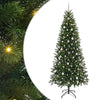 Vidaxl kunstkerstboom met 300 led met standaard groen 240 cm pe en pvc