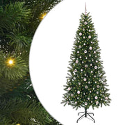 Vidaxl kunstkerstboom groen 240 cm pe en pvc - afbeelding 2