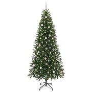 Vidaxl kunstkerstboom groen 240 cm pe en pvc - afbeelding 3