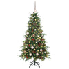 Vidaxl kunstmatige inklapbare kerstboom groen 150 cm pe en pvc