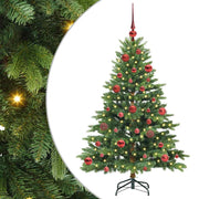 Vidaxl kunstkerstboom met 150 led met standaard groen 150 cm pe en pvc - afbeelding 2