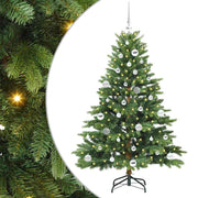 Vidaxl kunstkerstboom met 150 led met standaard groen 150 cm pe en pvc - afbeelding 2