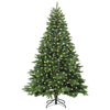 Vidaxl kunstkerstboom met 300 led met standaard groen 180 cm pe en pvc