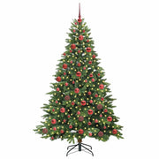 Vidaxl kunstkerstboom met 300 led met standaard groen 180 cm pe en pvc - afbeelding 3