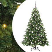 Vidaxl kunstkerstboom met 300 led met standaard groen 180 cm pe en pvc - afbeelding 2