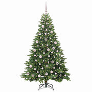 Vidaxl kunstkerstboom met 300 led met standaard groen 180 cm pe en pvc - afbeelding 3