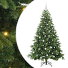 Vidaxl kunstkerstboom met 300 led met standaard groen 180 cm pe en pvc