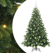 Vidaxl kunstkerstboom met 300 led met standaard groen 180 cm pe en pvc - afbeelding 2