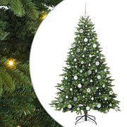 Vidaxl kunstkerstboom met 300 led met standaard groen 180 cm pe en pvc - afbeelding 2
