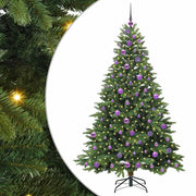 Vidaxl kunstkerstboom met 300 led met standaard groen 180 cm pe en pvc - afbeelding 2