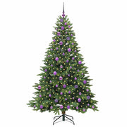 Vidaxl kunstkerstboom met 300 led met standaard groen 180 cm pe en pvc - afbeelding 3