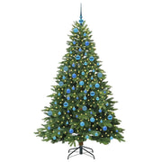 Vidaxl kunstkerstboom met 300 led met standaard groen 180 cm pe en pvc - afbeelding 3