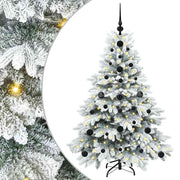 Vidaxl kunstkerstboom met 150 led met standaard wit 120 cm pe en pvc - afbeelding 2