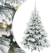 Vidaxl kunstkerstboom met 150 led met standaard wit 120 cm pe en pvc - afbeelding 2