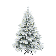 Vidaxl kunstkerstboom met 150 led met standaard wit 120 cm pe en pvc - afbeelding 3