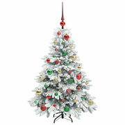 Vidaxl kunstkerstboom met 150 led met standaard wit 120 cm pe en pvc - afbeelding 3