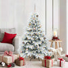 Vidaxl kunstkerstboom met 150 led met standaard wit 150 cm pe en pvc