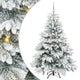 Vidaxl kunstkerstboom met 150 led met standaard wit 150 cm pe en pvc