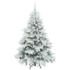 Vidaxl kunstkerstboom met 150 led met standaard wit 150 cm pe en pvc
