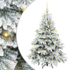 Vidaxl kunstkerstboom met 150 led met standaard wit 150 cm pe en pvc