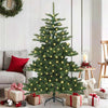 Vidaxl kunstmatige inklapbare kerstboom groen 150 cm pvc en staal