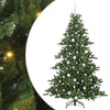 Vidaxl kunstmatige inklapbare kerstboom groen 180 cm pvc en staal