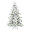Vidaxl kunstmatige inklapbare kerstboom wit 210 cm pvc en staal