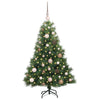 Vidaxl kunstkerstboom met 150 led met standaard groen 120 cm pe en pvc