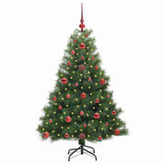 Vidaxl kunstkerstboom met 150 led met standaard groen 120 cm pe en pvc - afbeelding 3