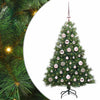 Vidaxl kunstkerstboom met 150 led met standaard groen 120 cm pe en pvc
