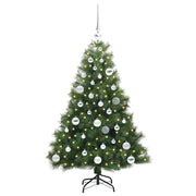 Vidaxl kunstkerstboom met 150 led met standaard groen 120 cm pe en pvc - afbeelding 3