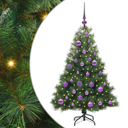 Vidaxl kunstkerstboom met 150 led met standaard groen 120 cm pe en pvc - afbeelding 2