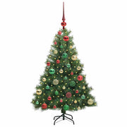 Vidaxl kunstkerstboom met 150 led met standaard groen 120 cm pe en pvc - afbeelding 3