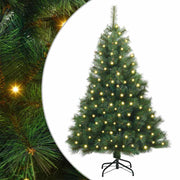 Vidaxl kunstkerstboom groen 150 cm pe en pvc - afbeelding 2