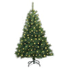 Vidaxl kunstkerstboom met 150 led met standaard groen 150 cm pe en pvc