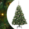 Vidaxl kunstkerstboom met 150 led met standaard groen 150 cm pe en pvc