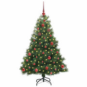 Vidaxl kunstkerstboom met 150 led met standaard groen 150 cm pe en pvc - afbeelding 3