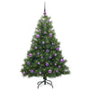 Vidaxl kunstkerstboom met 150 led met standaard groen 150 cm pe en pvc