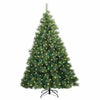 Vidaxl kunstkerstboom met 300 led met standaard groen 180 cm pe en pvc