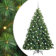 Vidaxl kunstkerstboom met 300 led met standaard groen 180 cm pe en pvc - afbeelding 2