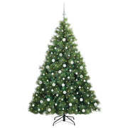 Vidaxl kunstkerstboom met 300 led met standaard groen 180 cm pe en pvc - afbeelding 3