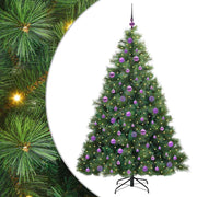 Vidaxl kunstkerstboom met 300 led met standaard groen 180 cm pe en pvc - afbeelding 2