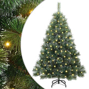 Vidaxl kunstkerstboom met 150 led met standaard groen 150 cm pe en pvc - afbeelding 2