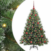 Vidaxl kunstkerstboom met 150 led met standaard groen 150 cm pe en pvc - afbeelding 2